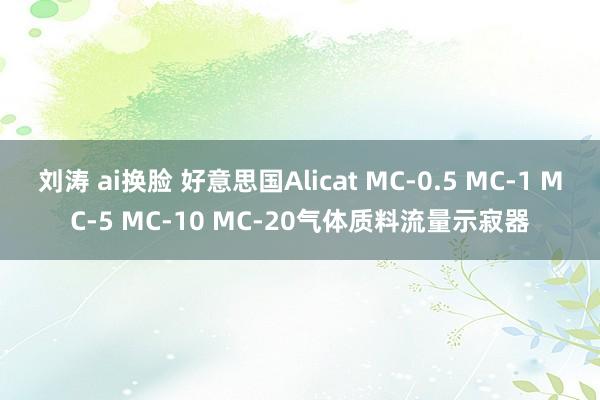 刘涛 ai换脸 好意思国Alicat MC-0.5 MC-1 MC-5 MC-10 MC-20气体质料流量示寂器