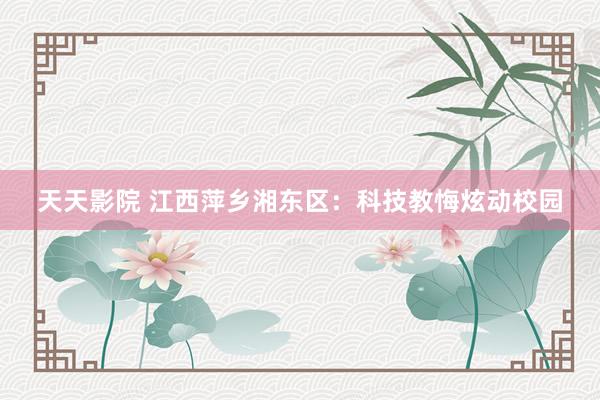 天天影院 江西萍乡湘东区：科技教悔炫动校园